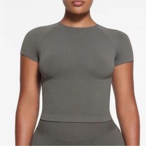 Skims gunmetal shirt